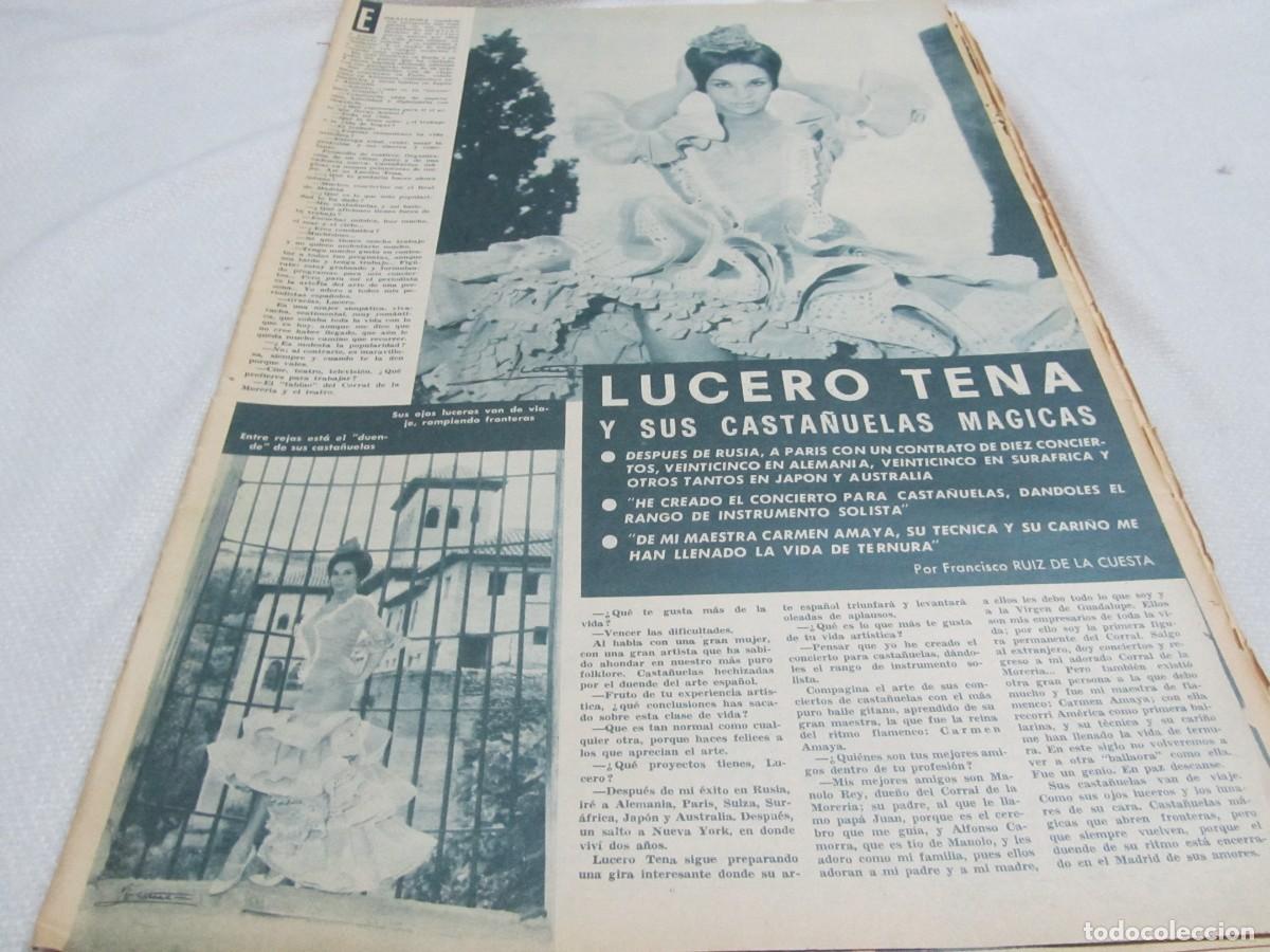 Revistas de m&uacute;sica: LUCERO TENA,NATALIA FIGUEROA,ARTICULO DE PRENSA