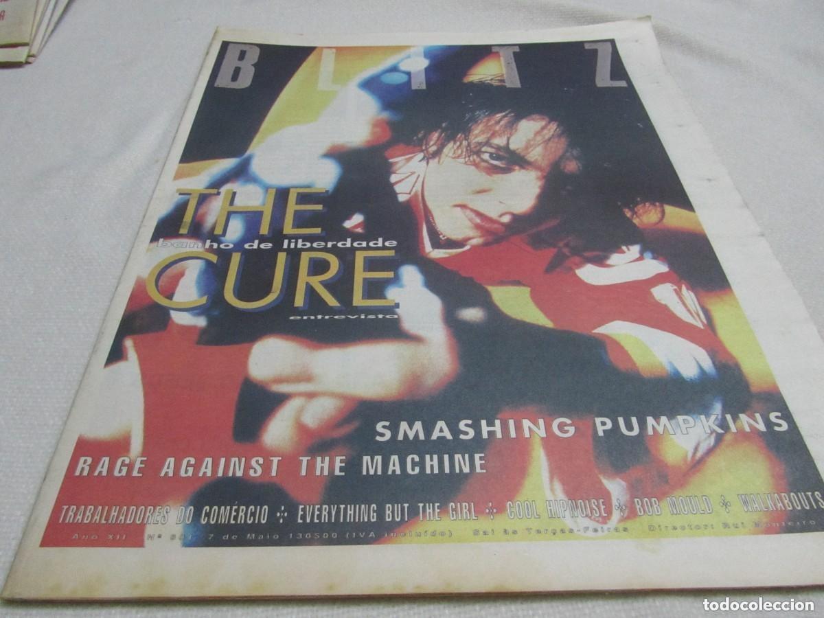 Revistas de m&uacute;sica: THE CURE, LOTE DE REVISTAS Y POSTER