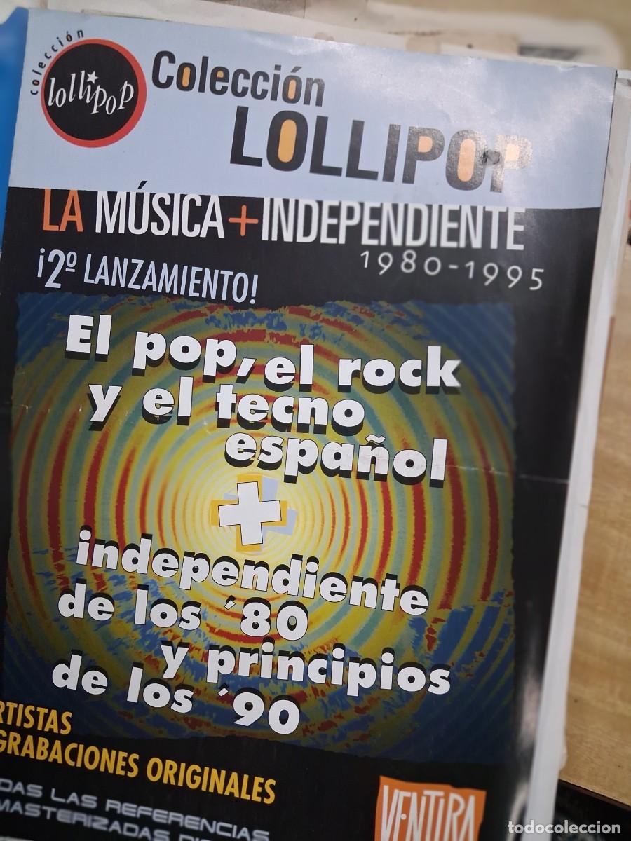 Revistas de m&uacute;sica: colecci&oacute;n lollipop - movida ignota independiente 80&acute;s - Ilegales, Cardiacos, Aviador Dro ..