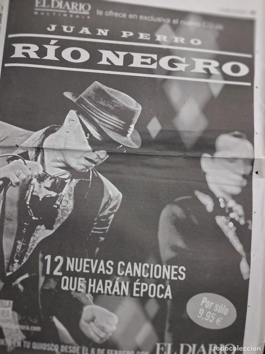 Revistas de m&uacute;sica: Juan Perro - El Diario Monta&ntilde;&eacute;s 2011 - poster anuncio p&aacute;gina completa - Ex Radio Futura