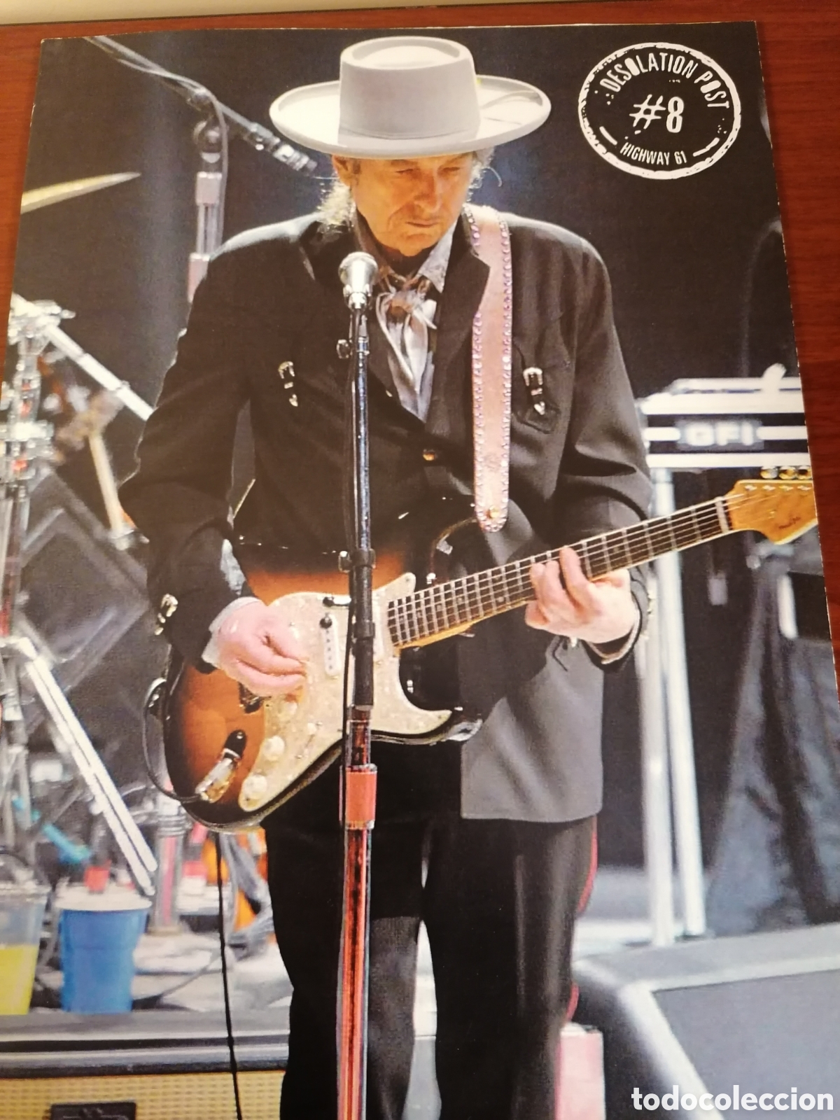 Revistas de m&uacute;sica: Desolation Post N&ordm;8. Mayo 2008. Fanzine Espa&ntilde;ol Dedicado A Bob Dylan.Muy Raro.