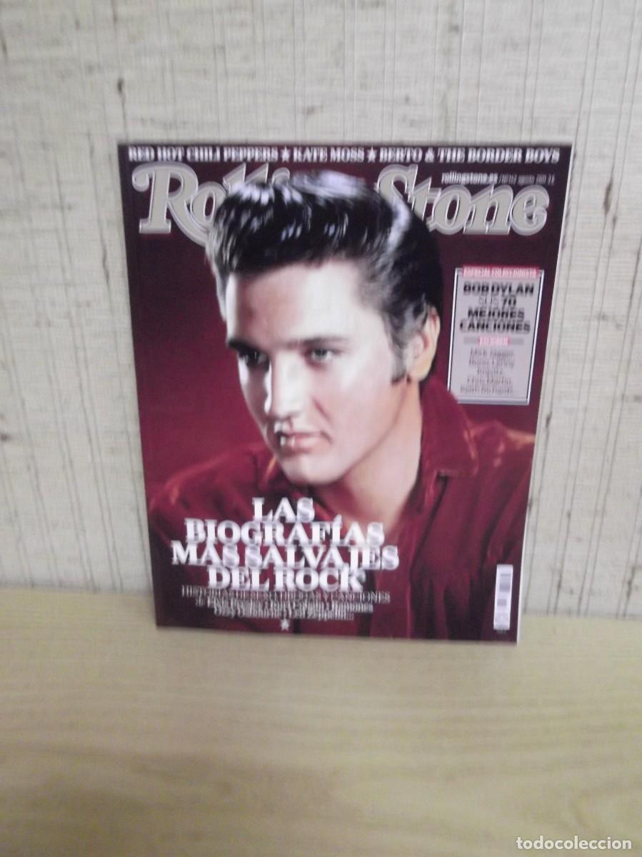 Revistas de m&uacute;sica: Revista Rolling Stone n&ordm;142 Agosto 2011 Las biograf&iacute;as m&aacute;s salvajes del Rock.