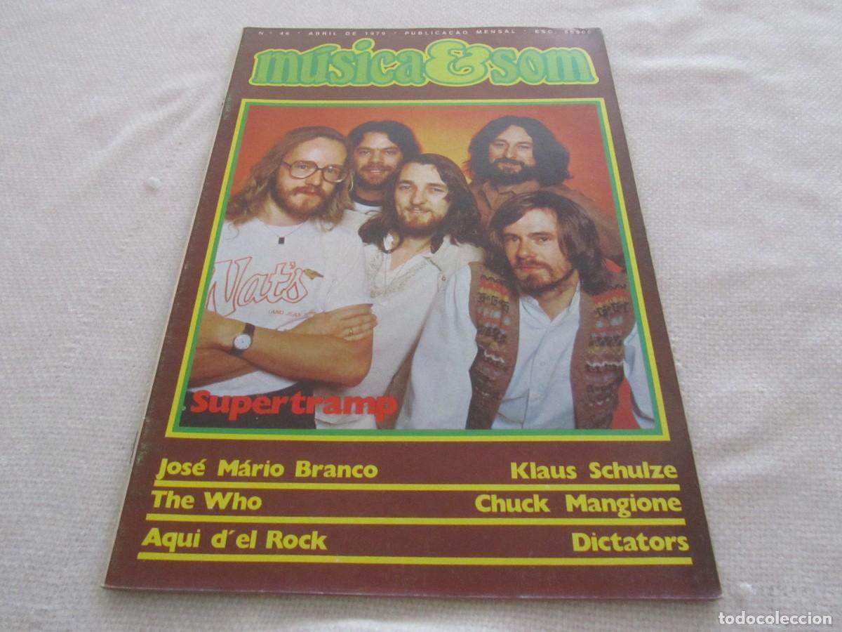 Revistas de m&uacute;sica: SUPERTRAMP,THE WHO,KLAUS SCHULZE,AQUI D&acute;EL ROCK,CHUCK MANGIONE,DICTATORS,CAMEL,JEAN MICHEL JARRE