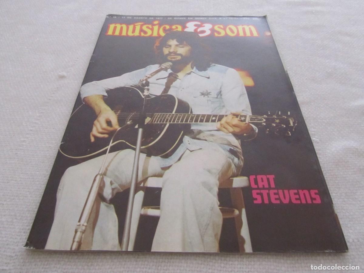 Revistas de m&uacute;sica: CAT STEVENS,BAD COMPANY,GEMINI,YES,10 C.C.,LEO FERRE,JACQUES BREL,WALTER CARLOS,JOAN BAPTISTA HUMET