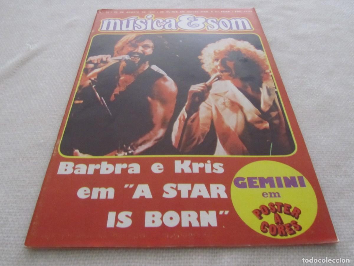 Revistas de m&uacute;sica: BARBRA STREISAND,MIKIS THEODORAKIS,TEN YEARS AFTER,HORSLIPS,BANDA DO CASACO,JACQUES BREL,JETHRO TULL