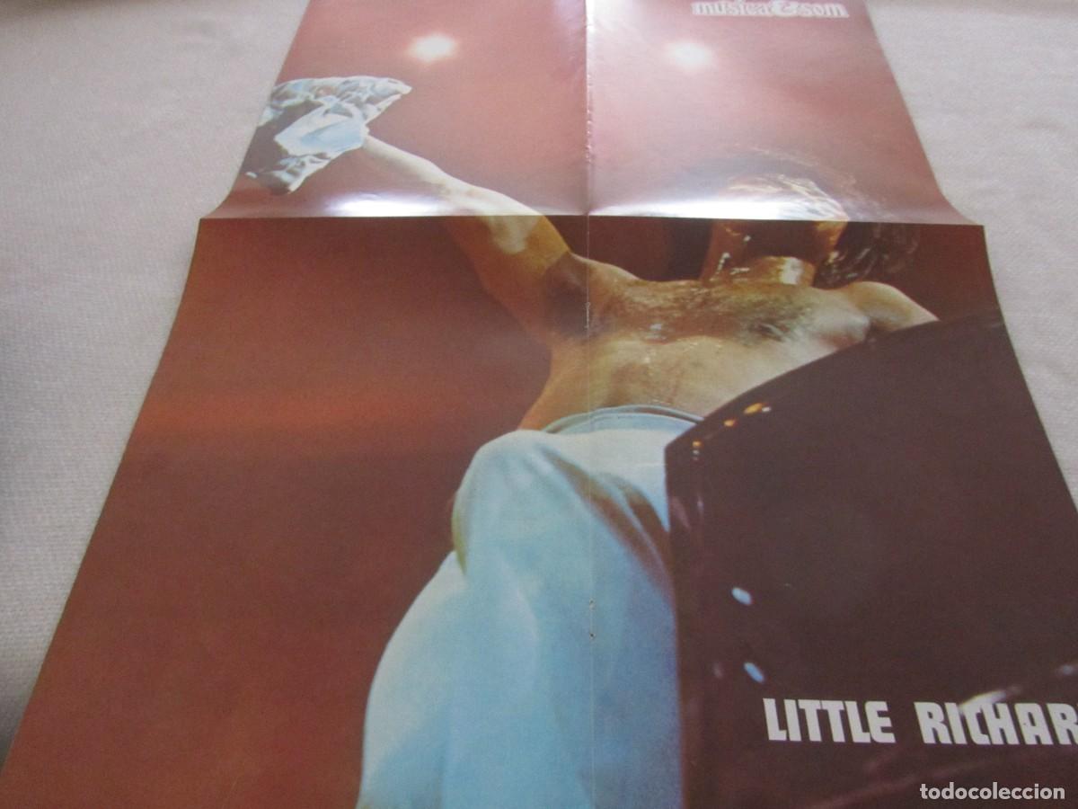 Revistas de m&uacute;sica: LITTLE RICHARD, POSTER REVISTA PORTUGUESA,SUPERTRAMP,DEMIS ROUSSOS,PETER GABRIEL,JETHRO TULL