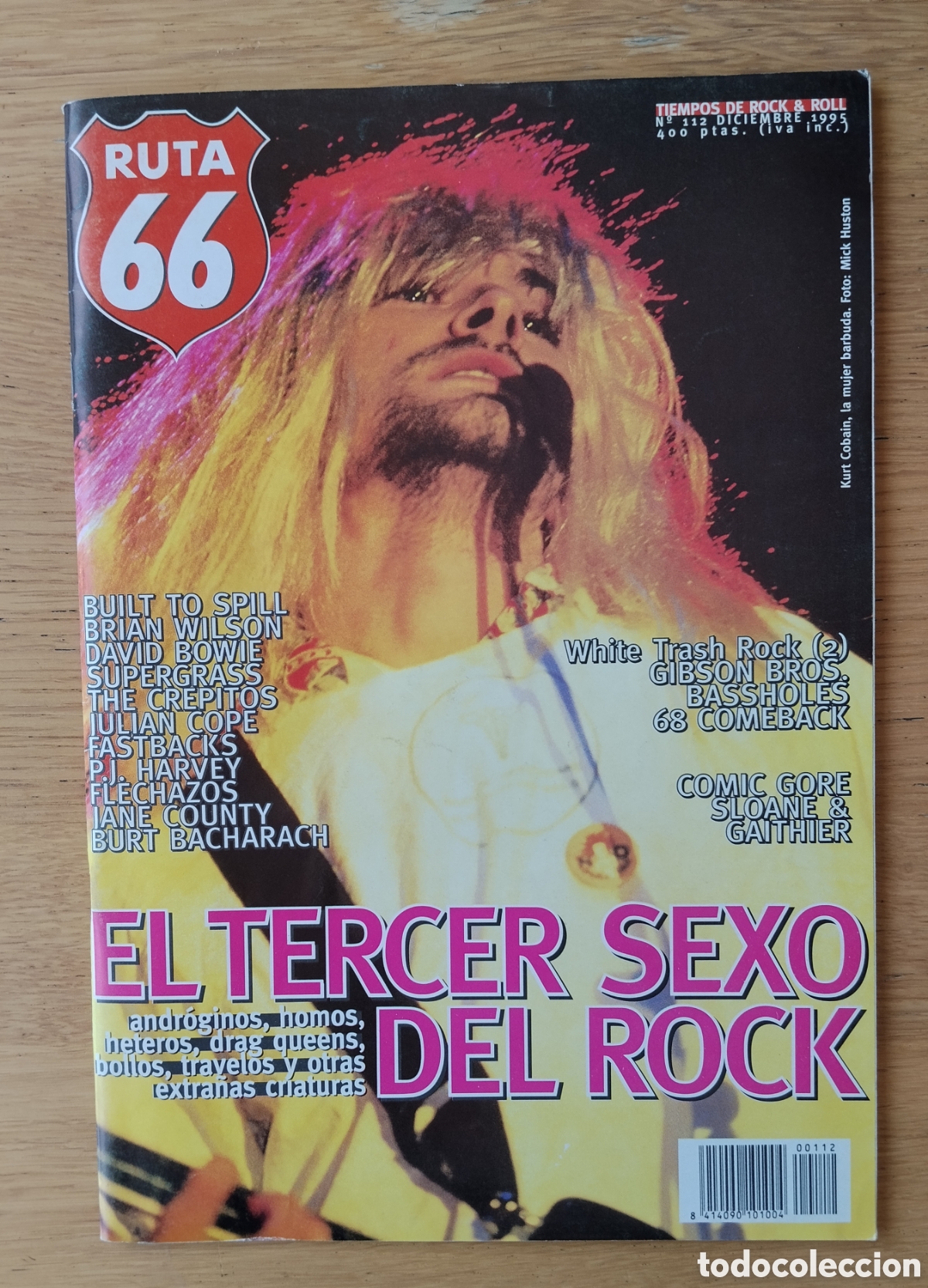 Revistas de m&uacute;sica: RUTA 66 NUMERO 112 - DICIEMBRE 1995. EN MUY BUEN ESTADO