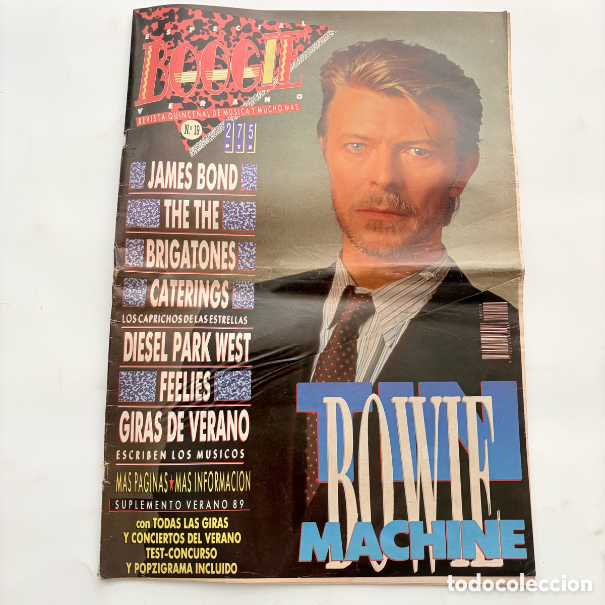 Revistas de m&uacute;sica: REVISTA MUSICAL BOOGIE N&ordm; 19 DAVID BOWIE THE THE BRIGATONES