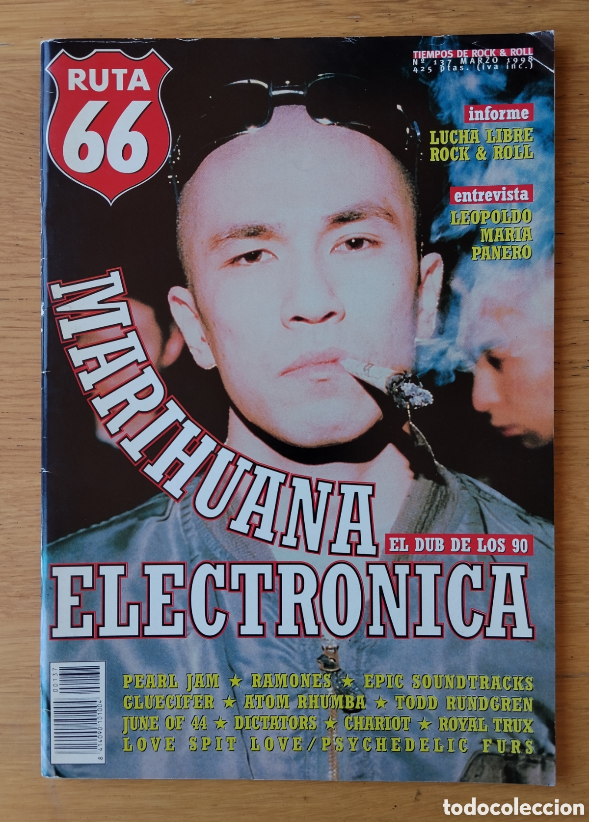 Revistas de m&uacute;sica: RUTA 66 NUMERO 137 - MARZO 1998 . EN MUY BUEN ESTADO -