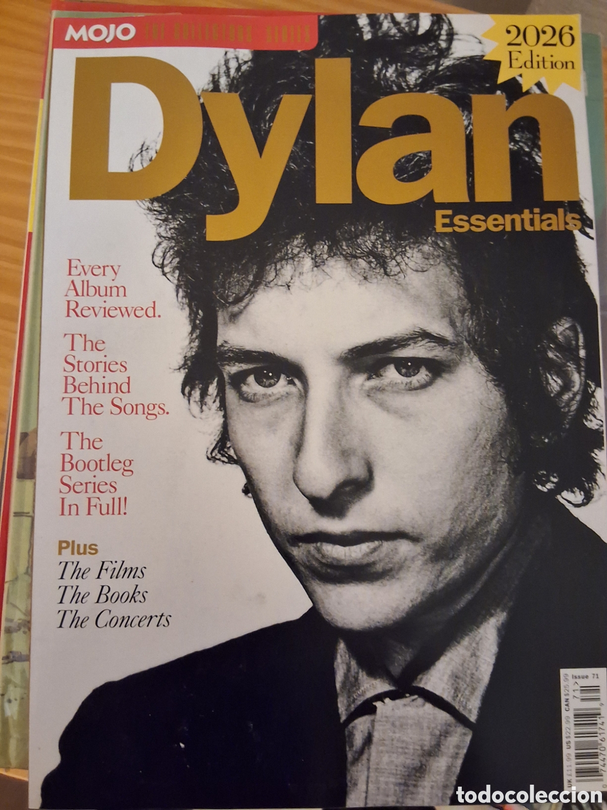 Revistas de m&uacute;sica: Bob Dylan monografico revista musica inglesa mojo a&ntilde;o 2026