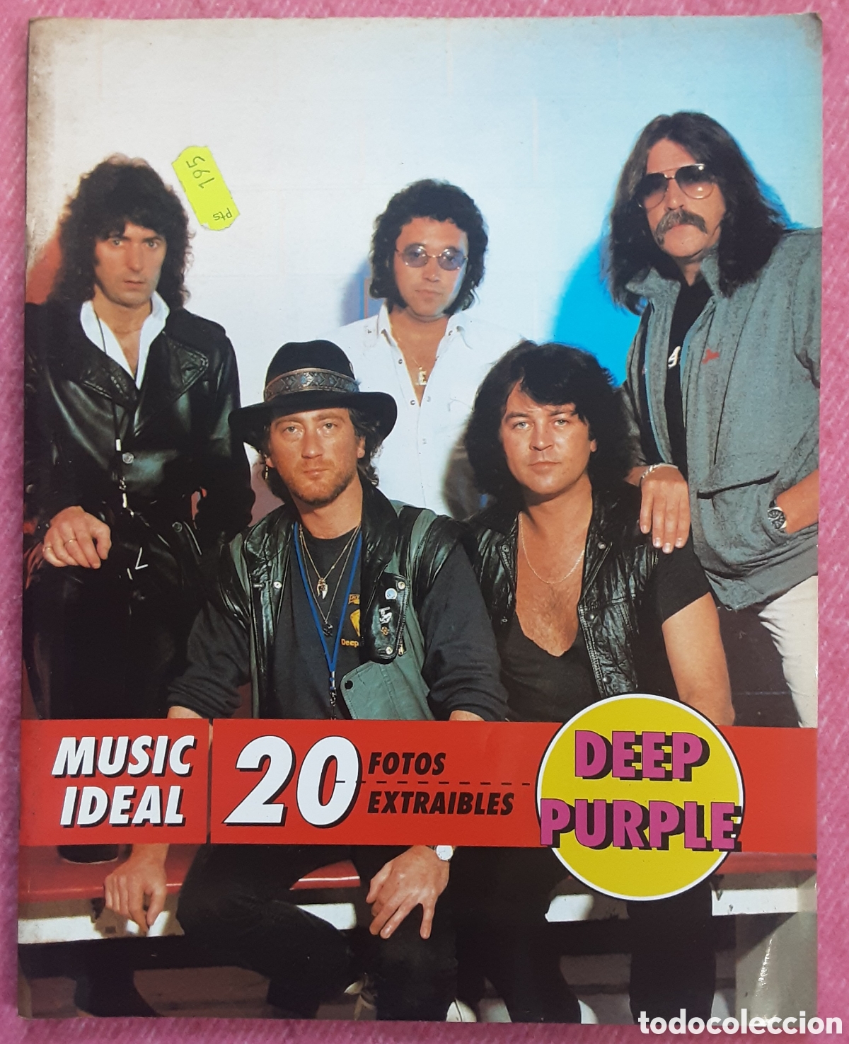 Revistas de m&uacute;sica: Magazine MUSIC IDEAL - Deep Purple - 20 Fotograf&iacute;as