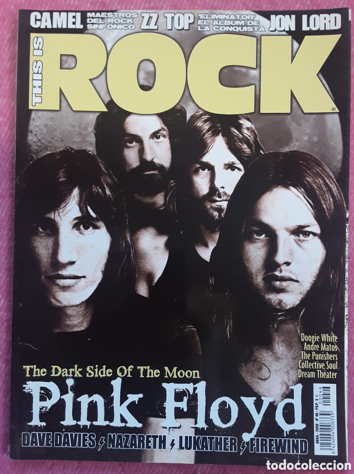 Revistas de m&uacute;sica: Magazine THIS IS ROCK 46 - Pink Floyd / ZZ Top / Jon Lord / Nazareth / Firewind / Dave Davies