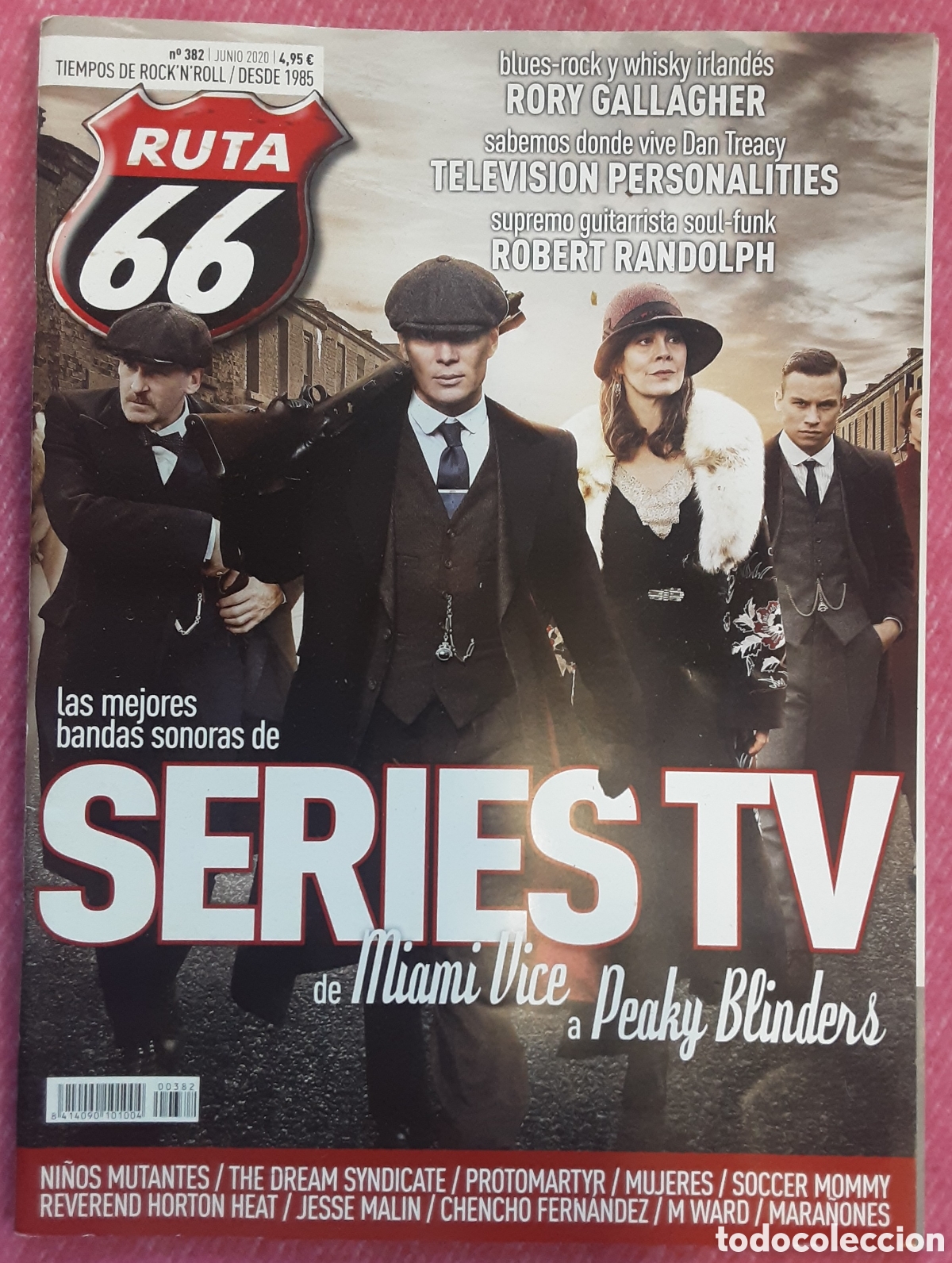 Revistas de m&uacute;sica: Magazine RUTA 66 382 - Peaky Blinders / Rory Gallagher / Robert Randolph