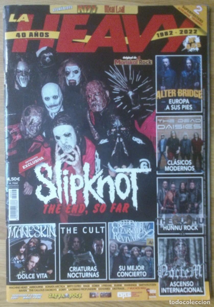 Revistas de m&uacute;sica: REVISTA HEAVY/ROCK N&ordm; 445 (SLIPKNOT, MANESKIN, ALTER BRIDGE...)