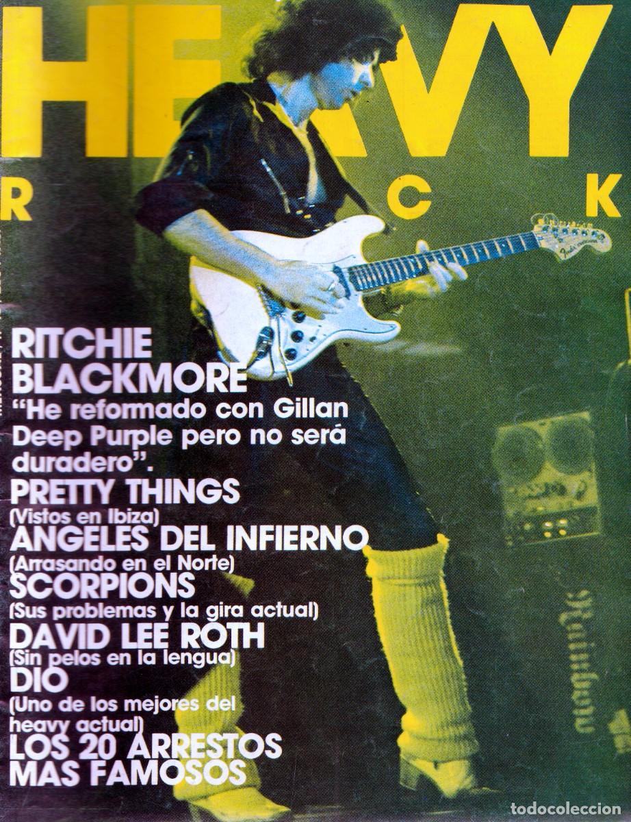 Revistas de m&uacute;sica: Revista Heavy Rock Numero 13 Ritchie Blackmore