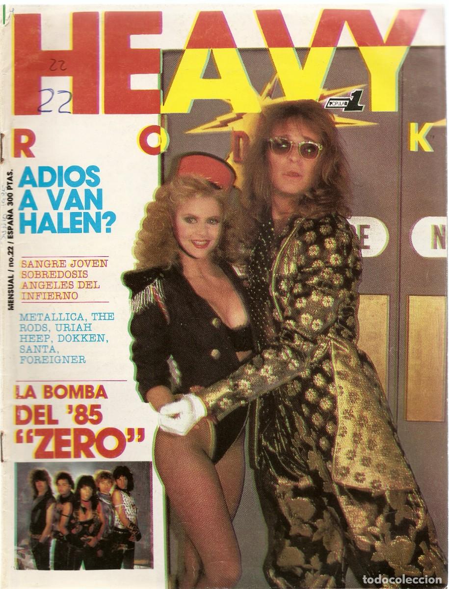Revistas de m&uacute;sica: Revista Heavy Rock Numero 22 Van Halen