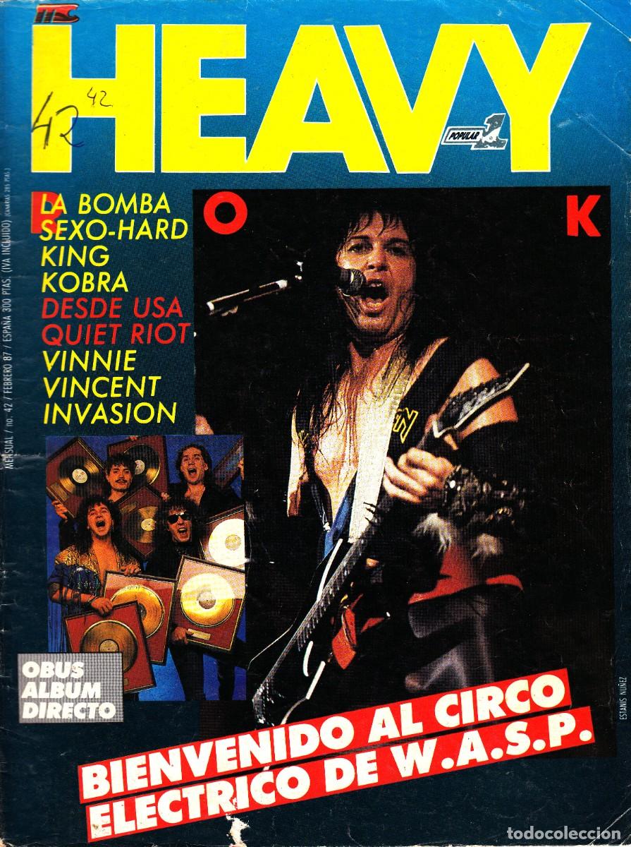 Revistas de m&uacute;sica: Revista Heavy Rock Numero 22 WASP