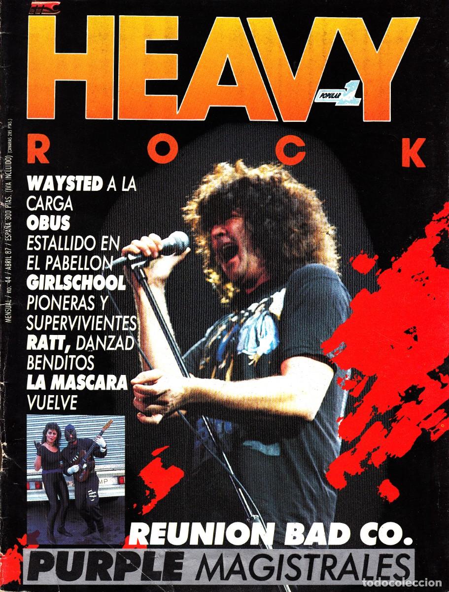 Revistas de m&uacute;sica: Revista Heavy Rock Numero 44 Deep Purple