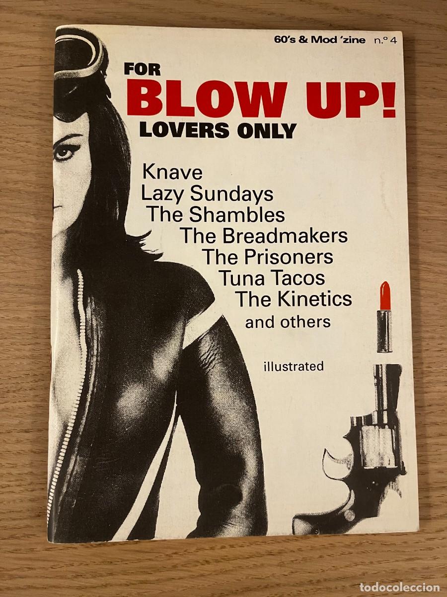 Revistas de m&uacute;sica: Fanzine Blow up. No 4 . Original. Modzine