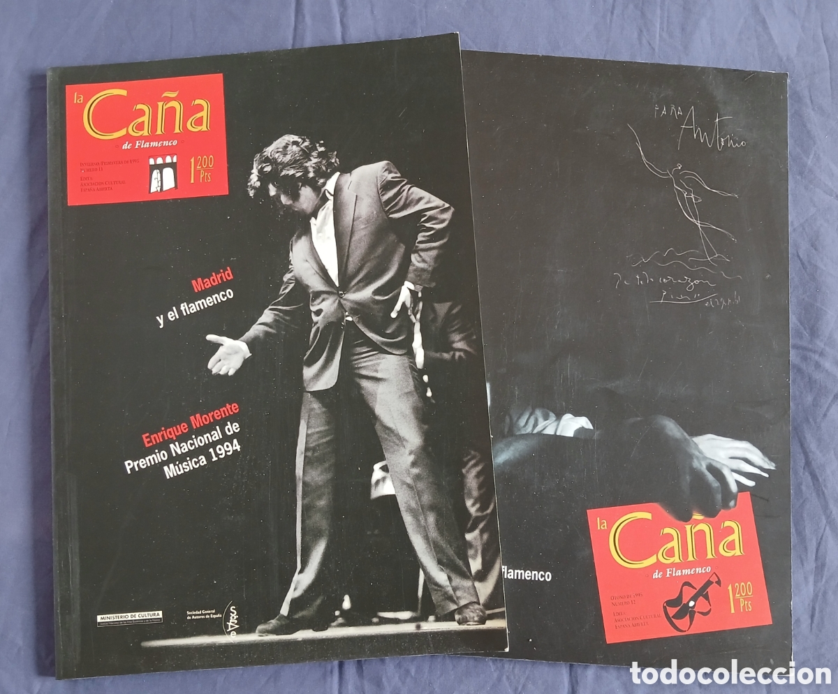 Revistas de m&uacute;sica: La ca&ntilde;a de Flamenco.2 Revistas 1995.