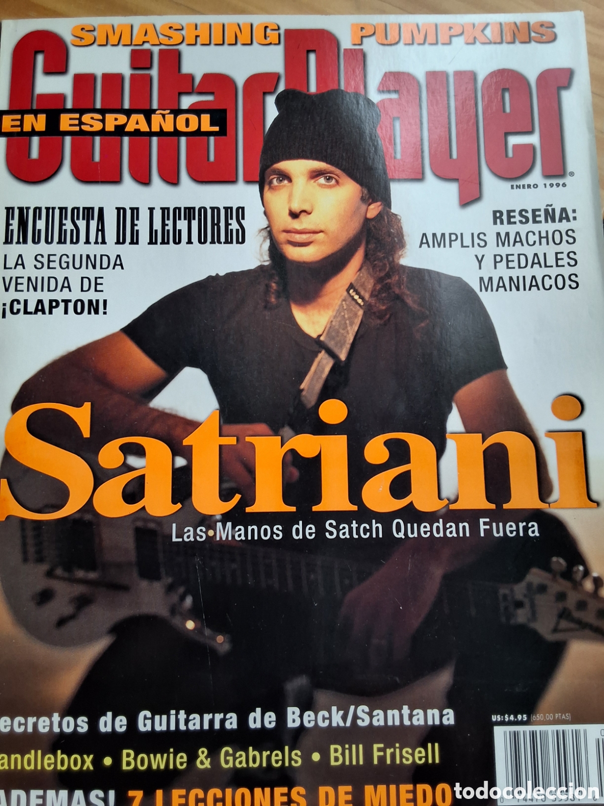 Revistas de m&uacute;sica: Guitar player espa&ntilde;ol revista n&uacute;mero 1 nuevo formato 1996/1