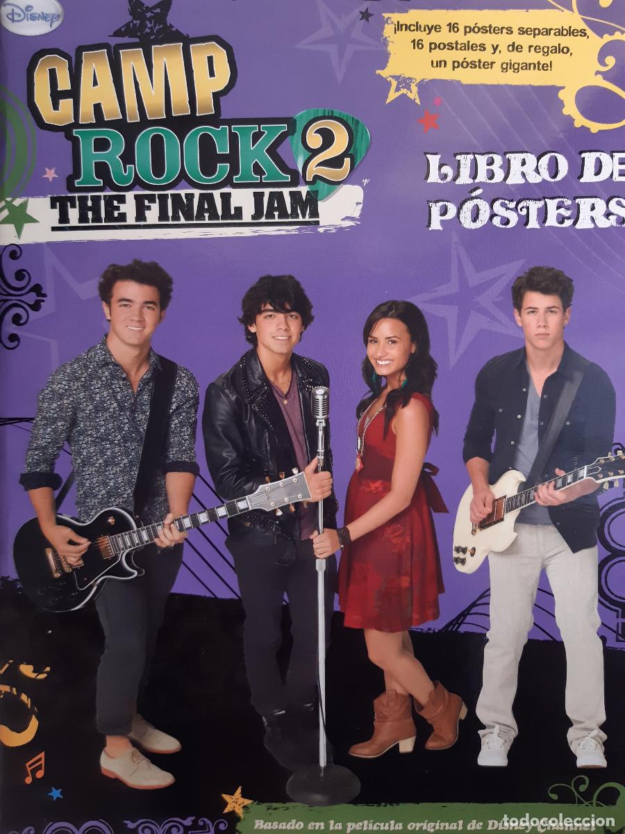 Revistas de m&uacute;sica: CAMP ROCK 2 THE FINAL JAM 16 POSTERS + 1 GIGANTE Y 16 POSTALES DISNEY 2010 MUSICA ROCK