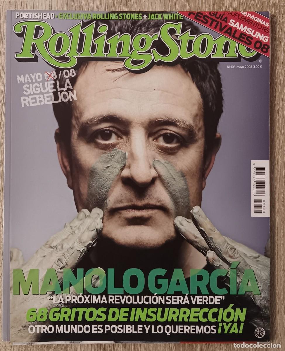 Revistas de m&uacute;sica: REVISTA ROLLING STONE NUMERO 103 MANOLO GARCIA 2008