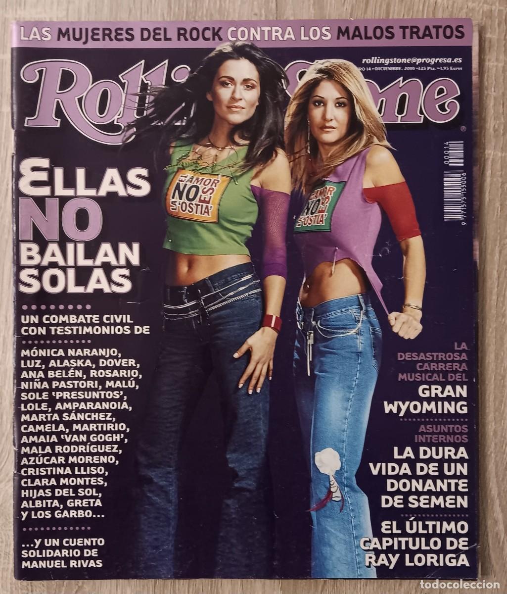 Revistas de m&uacute;sica: REVISTA ROLLING STONE NUMERO 14 ELLA BAILA SOLA RAY LORIGA GRAN WYOMING 2000