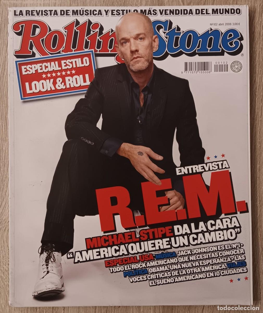 Revistas de m&uacute;sica: REVISTA ROLLING STONE NUMERO 102 REM LOQUILLO FANGORIA IVAN FERREIRO LORI MEYERS 2008