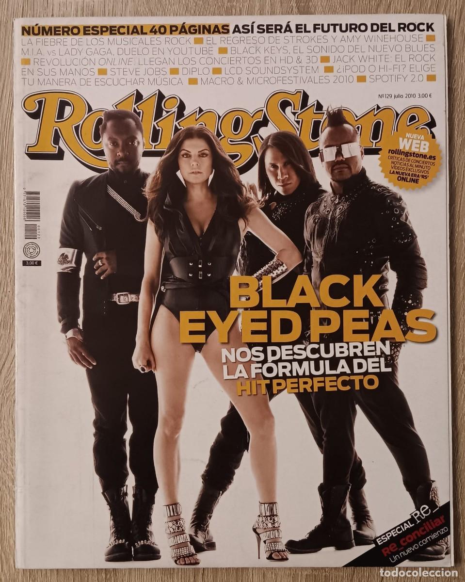 Revistas de m&uacute;sica: REVISTA ROLLING STONE NUMERO 129 BLACK EYED PEAS AMY WINEHOUSE 2010