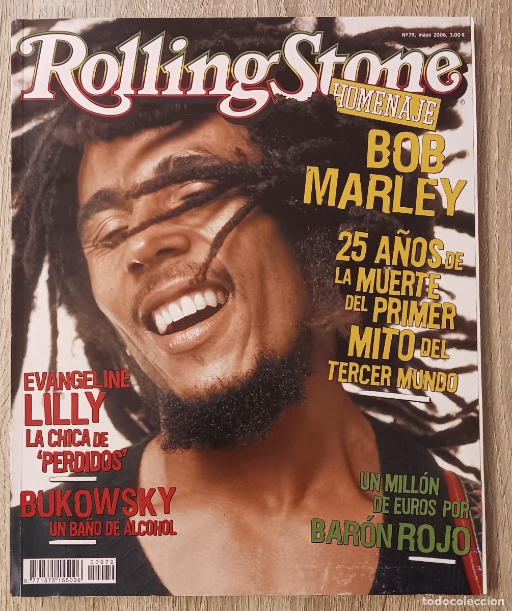 Revistas de m&uacute;sica: REVISTA ROLLING STONE NUMERO 79 BOB MARLEY BARON ROJO BUKOWSKY 2006