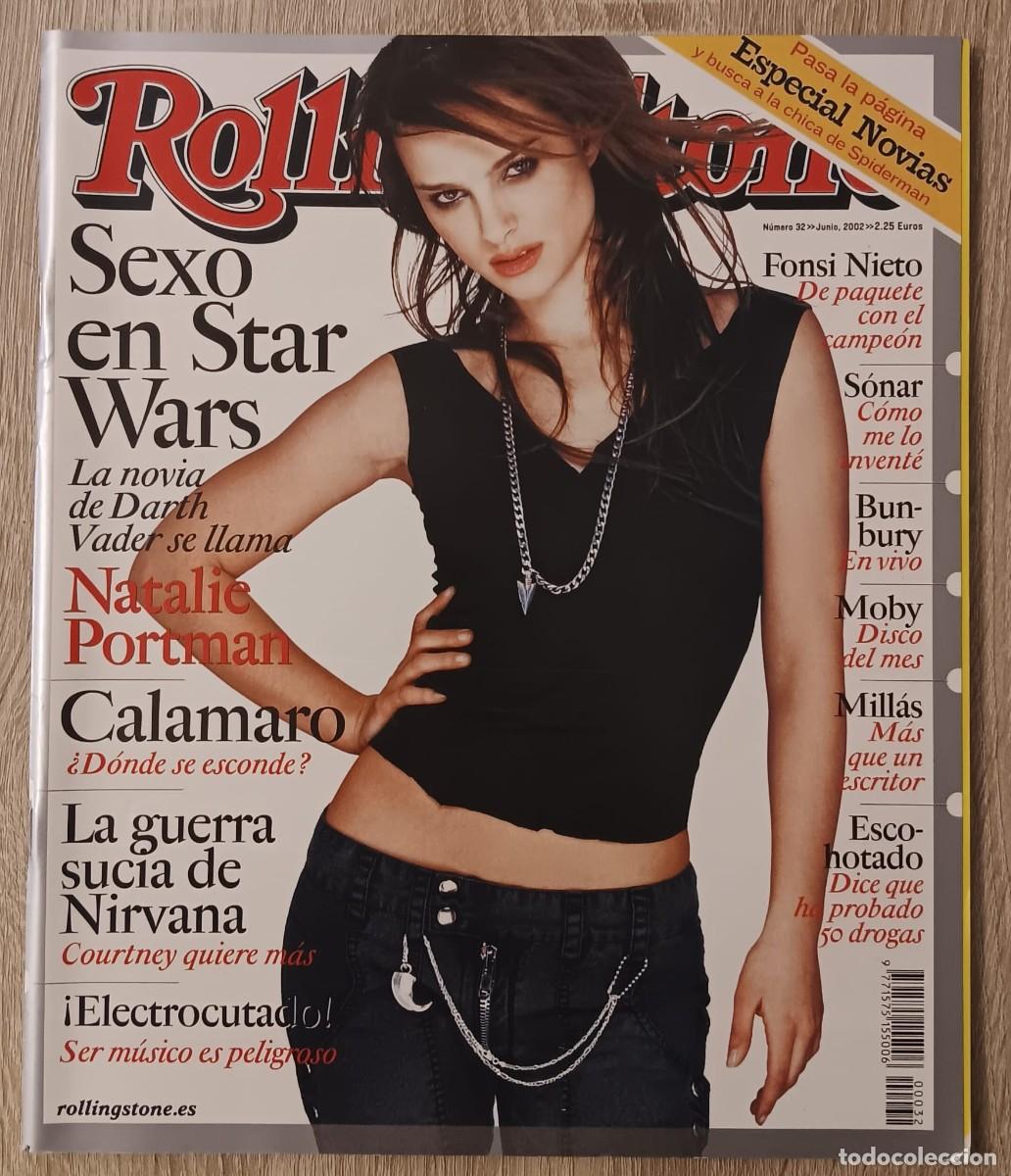 Revistas de m&uacute;sica: REVISTA ROLLING STONE NUMERO 32 BUNBURY MOBY CALAMARO NIRVANA 2002