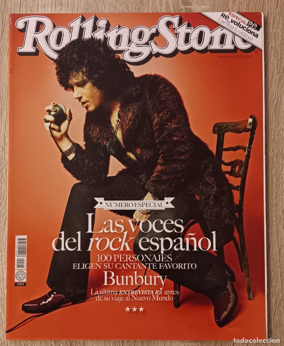 Revistas de m&uacute;sica: REVISTA ROLLING STONE NUMERO 125 BUNBURY 2010