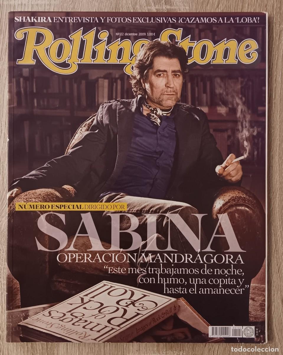 Revistas de m&uacute;sica: REVISTA ROLLING STONE NUMERO 122 JOAQUIN SABINA 2009