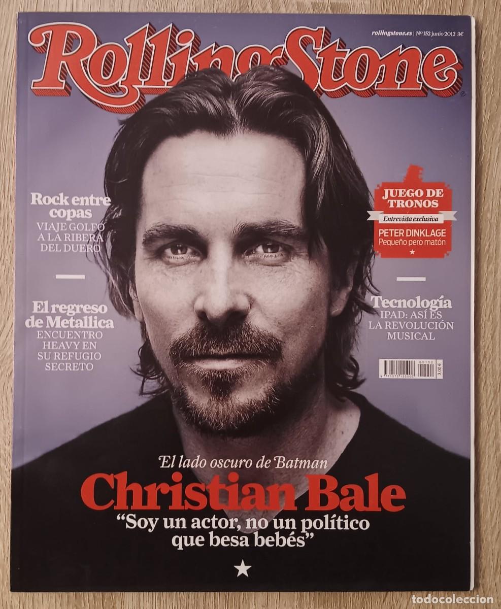 Revistas de m&uacute;sica: REVISTA ROLLING STONE NUMERO 152 JUEGO DE TRONOS CHRISTIAN BALE METALLICA 2012