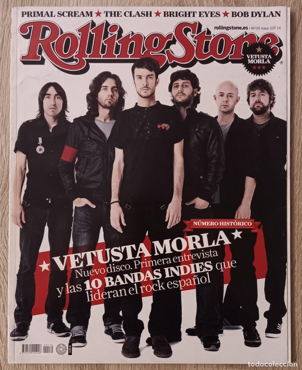Revistas de m&uacute;sica: REVISTA ROLLING STONE NUMERO 139 VETISTA MORLA PRIMAL SCREAM THE CLASH BOB DYLAN 2011