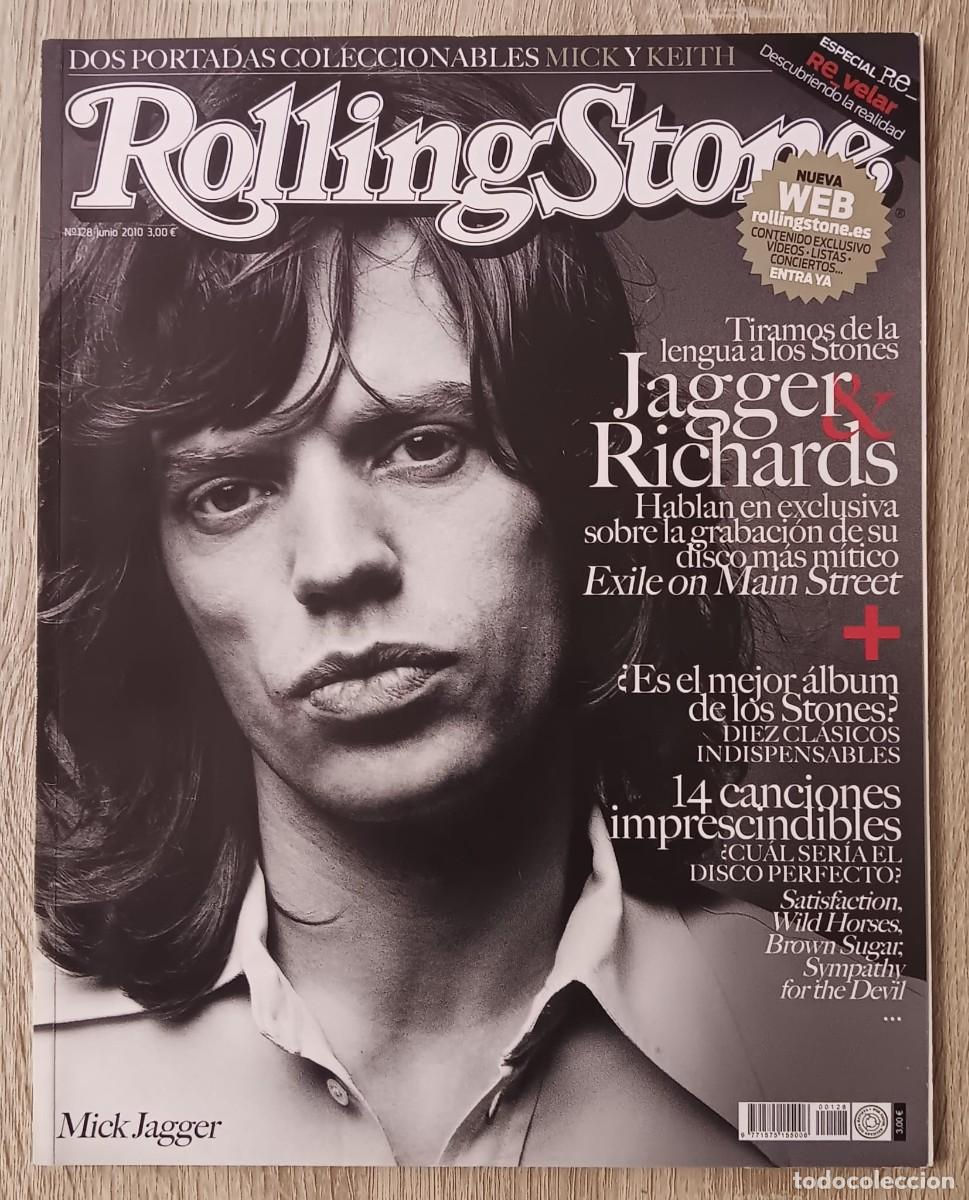 Revistas de m&uacute;sica: REVISTA ROLLING STONE NUMERO 128 MICK JAGGER 2010