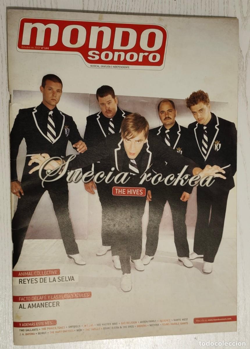 Revistas de m&uacute;sica: REVISTA MONDO SONORO N&ordm; 144 &middot; Octubre, 2007 - Shitdisco / Bad Religion / Richard Hawley / Cordura...