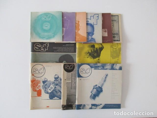 Musikzeitschriften: MUSICA ELECTRONICA - LOTE 12 EJEMPLARES REVISTA SELF - FANZINE - BARCELONA 1995 - 2000