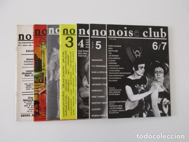 Revistas de m&uacute;sica: NOISE CLUB - FANZINE - TODO LO PUBLICADO - POR CARIDAD PRODUCCIONES - MUSICA ALTERNATIVA MADRID 1992