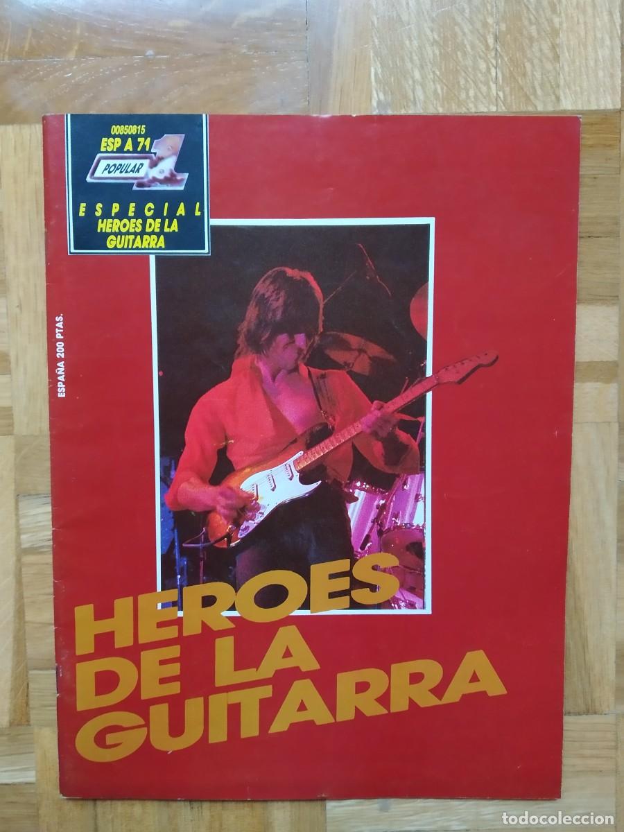 Revistas de m&uacute;sica: REVISTA POPULAR ESPECIAL HEROES DE LA GUITARRA JIMI HENDRIX VAN HALEN BRIAN MAY VER FOTOS Y LEER