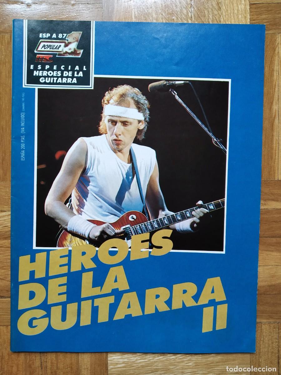 Revistas de m&uacute;sica: REVISTA POPULAR 1 ESPECIAL HEROES DE LA GUITARRA II GEORGE LYNCH ALVIN LEE ANDY SUMMERS ++ VER