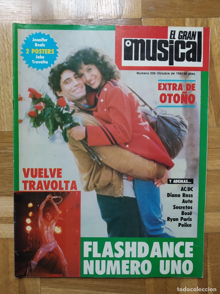 Revistas de m&uacute;sica: REVISTA EL GRAN MUSICAL 236 AC DC DIANA ROSS AUTE SECRETOS BOSE RYAN PARIS POLICE TRAVOLTA MARISOL +