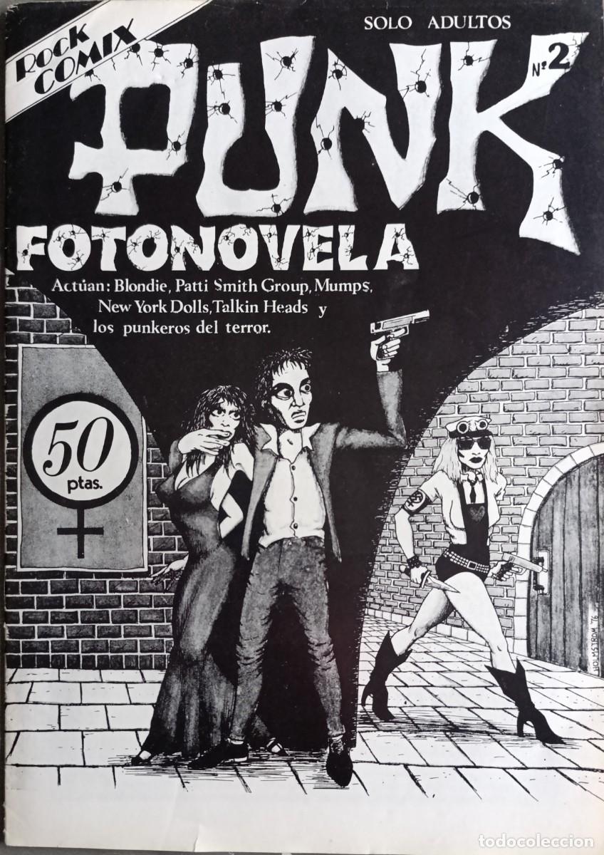 Musikzeitschriften: PUNK FOTONOVELA -ROCK COMIX 2 1976 VERSION ESPA&Ntilde;OLA DEL MISMO A&Ntilde;O DE ESTA MITICA REVISTA DE NEW YORK