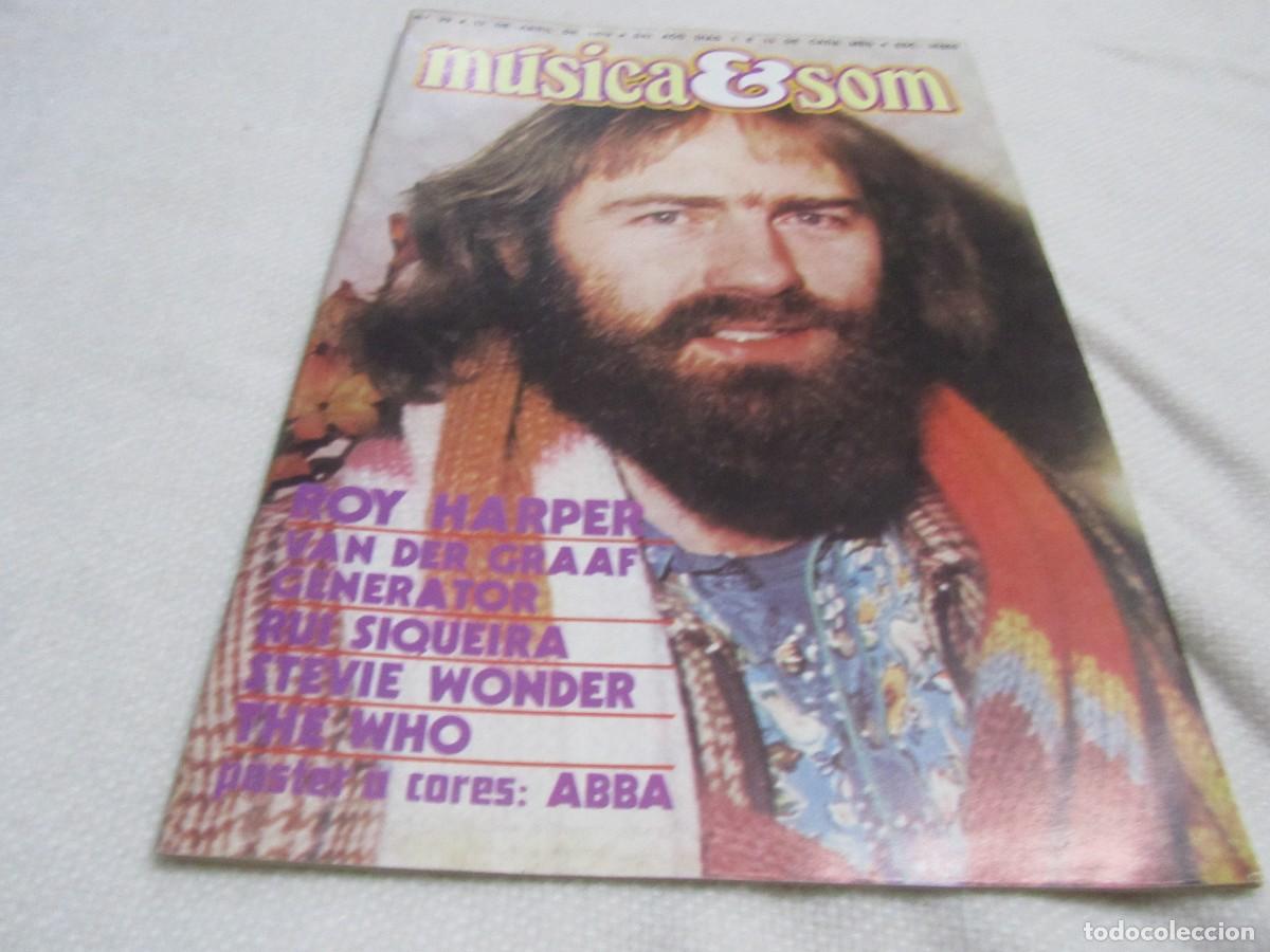 Revistas de m&uacute;sica: ROY HARPER,VAN DER GRAAF GENERATOR,RUI SIQUEIRA,STEVIE WONDER,THE WHO,NOVA,BOB DYLAN,STOMU YAMASHTA
