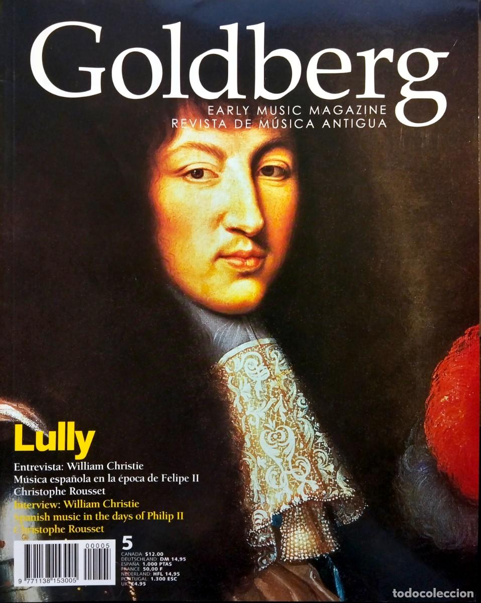 Revistas de m&uacute;sica: GOLDBERG, REVISTA DE M&Uacute;SICA ANTIGUA / GOLDBERG, EARLY MUSIC MAGAZINE. N&ordm; 5, OTO&Ntilde;O 1998