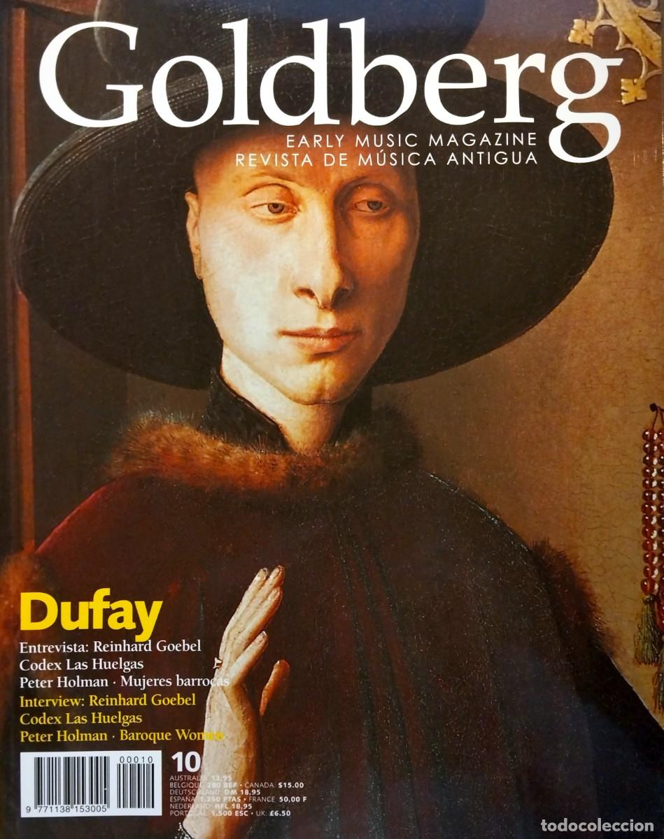 Revistas de m&uacute;sica: GOLDBERG, REVISTA DE M&Uacute;SICA ANTIGUA / GOLDBERG, EARLY MUSIC MAGAZINE. N&ordm; 10, FEBRERO-ABRIL 2000