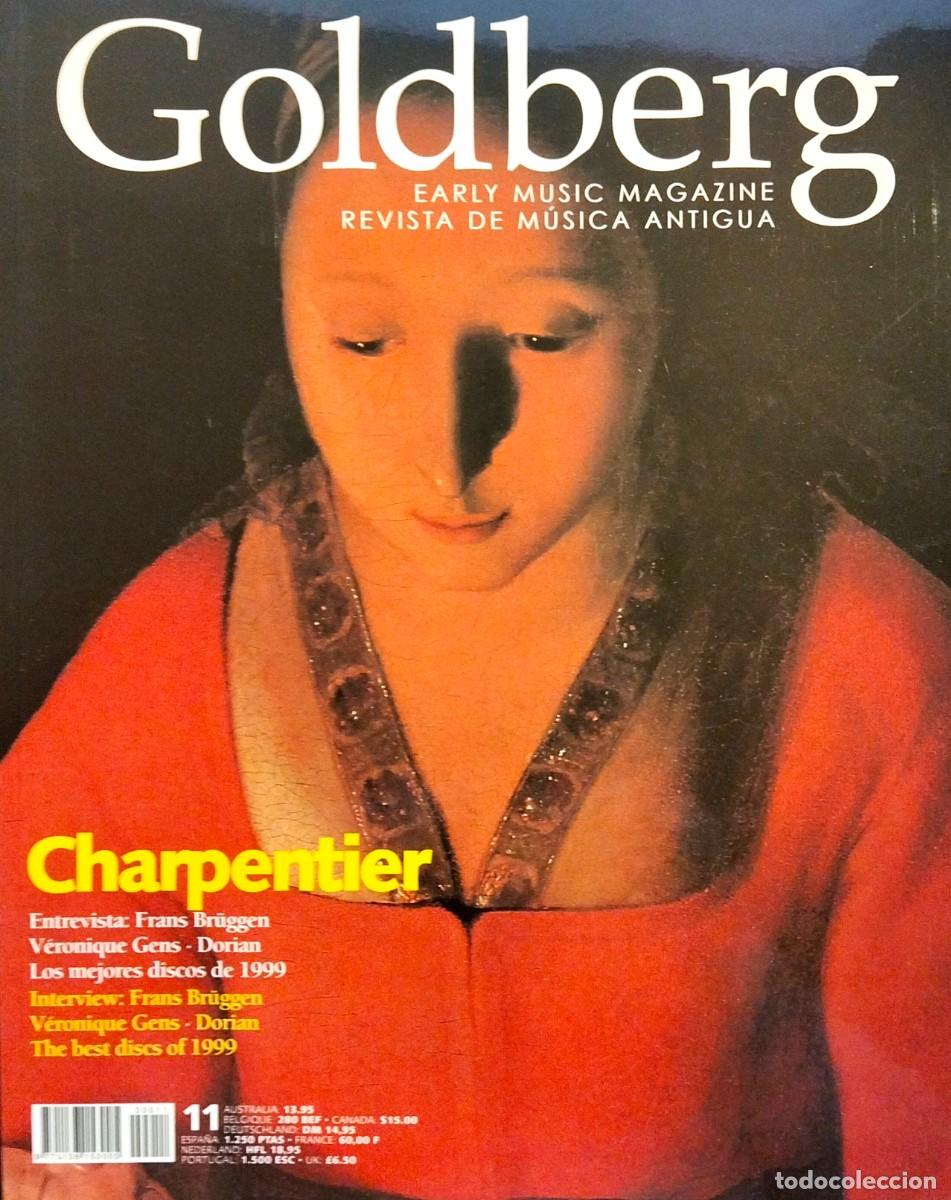 Revistas de m&uacute;sica: GOLDBERG, REVISTA DE M&Uacute;SICA ANTIGUA / GOLDBERG, EARLY MUSIC MAGAZINE. N&ordm; 11, MAYO-JULIO 2000