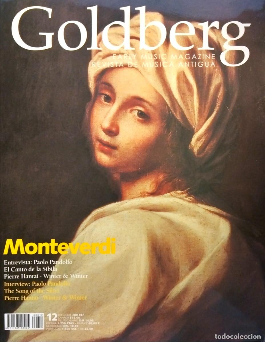 Revistas de m&uacute;sica: GOLDBERG, REVISTA DE M&Uacute;SICA ANTIGUA / GOLDBERG, EARLY MUSIC MAGAZINE. N&ordm; 12, AGOSTO-OCTUBRE 2000