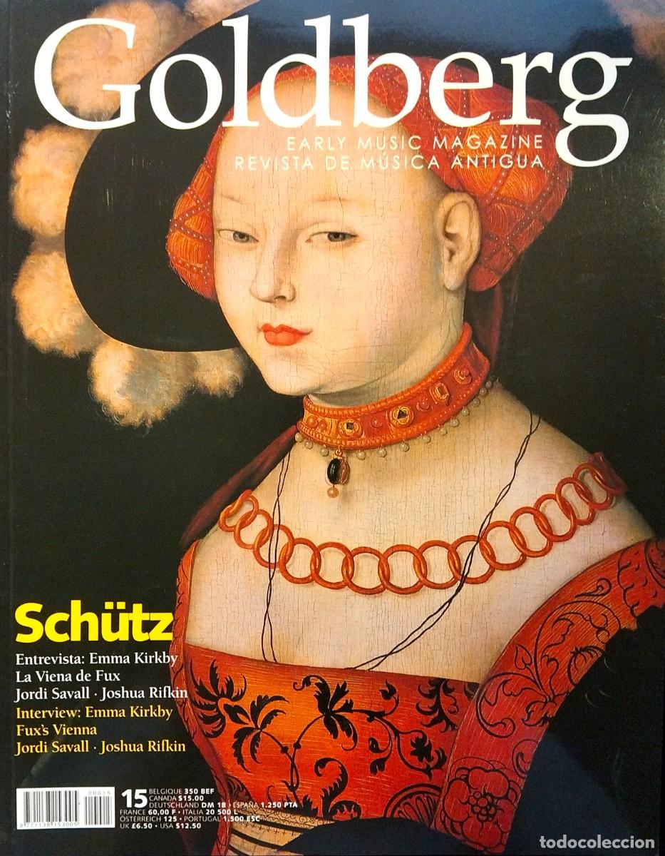 Revistas de m&uacute;sica: GOLDBERG, REVISTA DE M&Uacute;SICA ANTIGUA / GOLDBERG, EARLY MUSIC MAGAZINE. N&ordm; 15, PRIMAVERA 2001